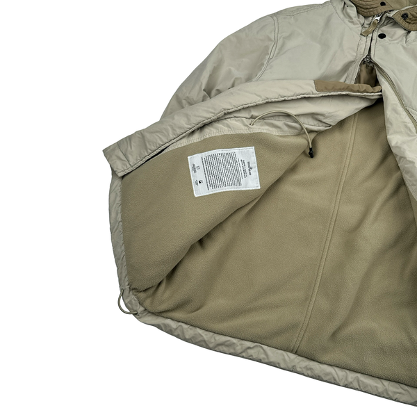 Stone Island 2022 Beige Micro Pile David TC Jacket - XL