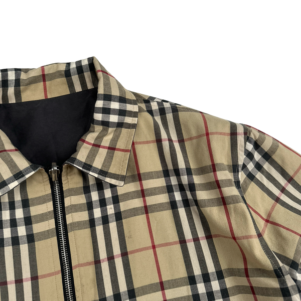 Burberry Reversible Nova Check Reversible Bomber Jacket - Large