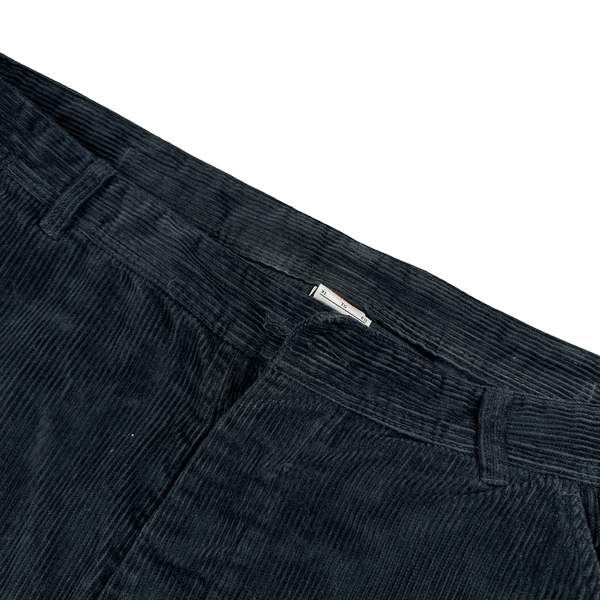 Nike X Supreme Black Spellout Corduroy Cargo Trousers  - XL