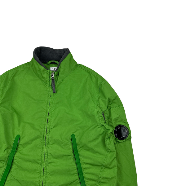 CP Company Green Micro Kei Bomber Jacket - Large