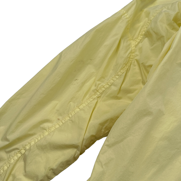 Stone Island 2019 Yellow Garment Dyed Crinkle Reps NY Jacket - 3XL