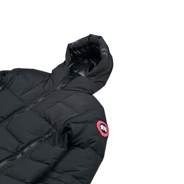 Canada Goose Black Premium Down Hybridge Puffer Jacket - Medium