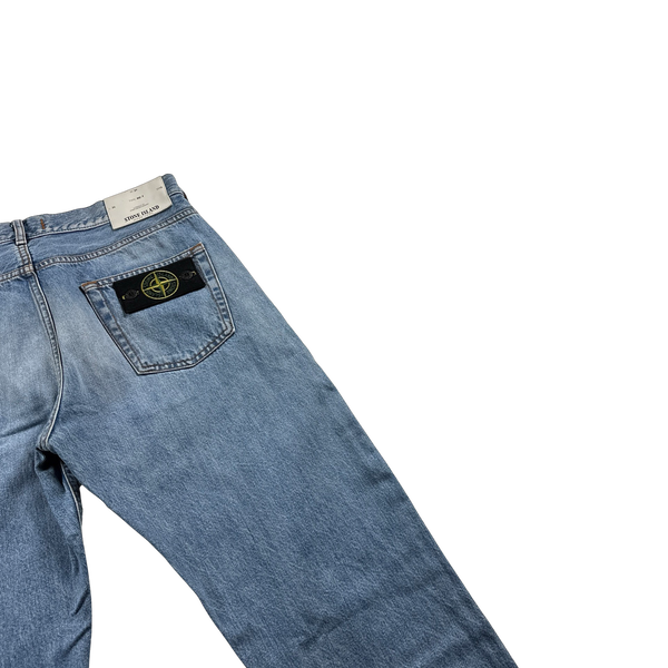 Stone Island 2015 RE T Light Wash Denim Jeans - 30"