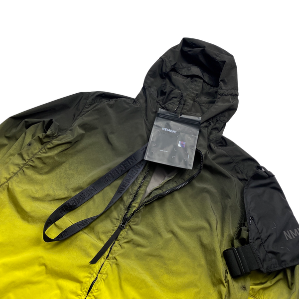 Nemen Nylon Shell Ombre Hooded Windbreaker Jacket - XL