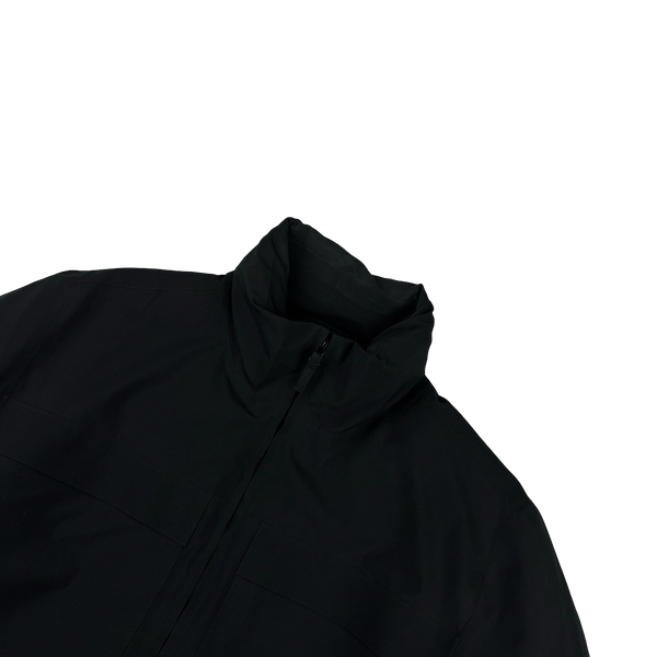Stone Island 2018 Black Down Filled Tank Shield Ghost Piece Jacket - XXL