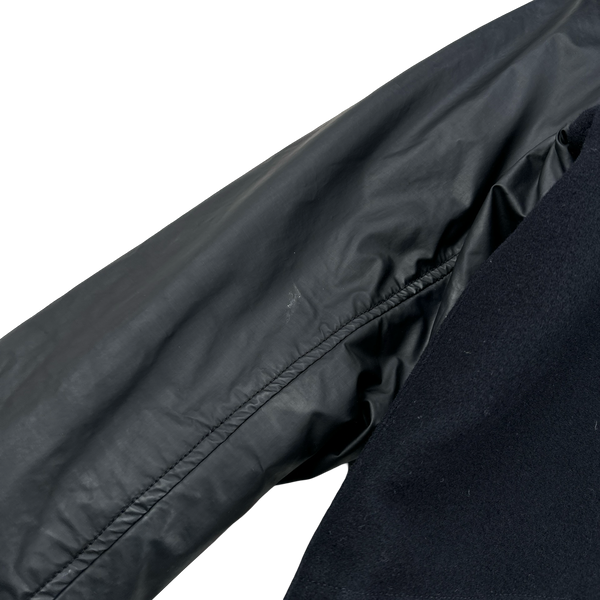 Stone Island 2013 Navy Panno Tinto In Capo Piu Mussola Gommata MGP Ghost Piece Jacket - XXL