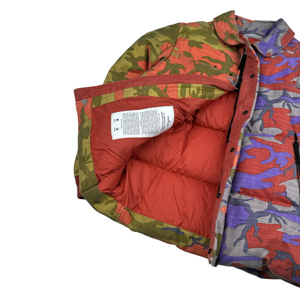 Stone Island 2022 Heritage Camo Down Filled Puffer Jacket - Medium