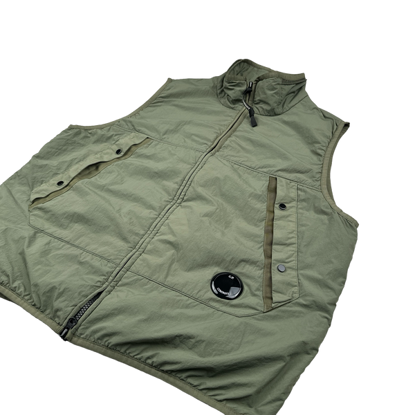 CP Company GDP Polartec Lens Viewer Nylon Gilet - Medium