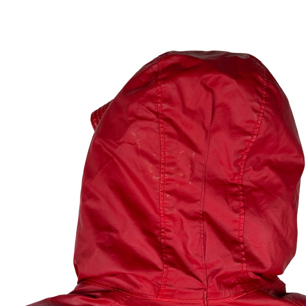 Stone Island 2012 Red 30th Anni Mussola Gommata Padded Jacket - Large