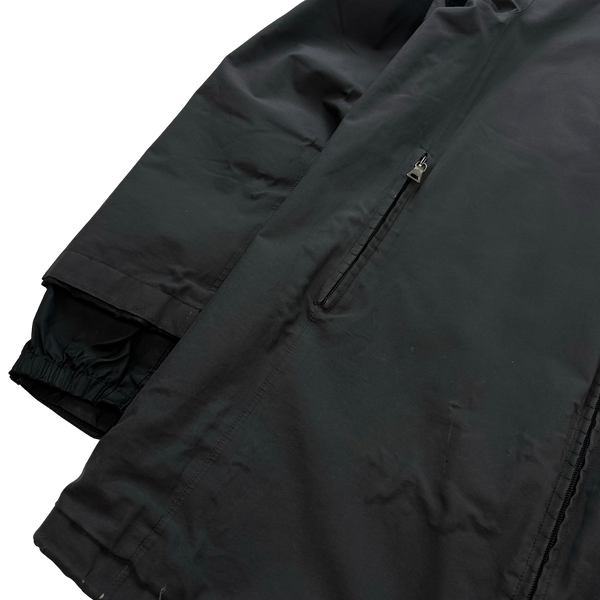 Prada Grey Goretex Long Jacket - Large