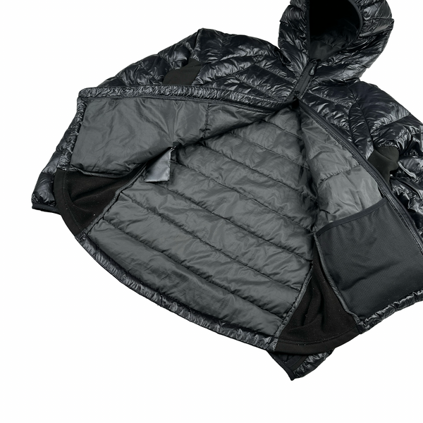 Canada Goose Black Hybridge Slim Fit Lightweight Quilted Down Jacket - XL