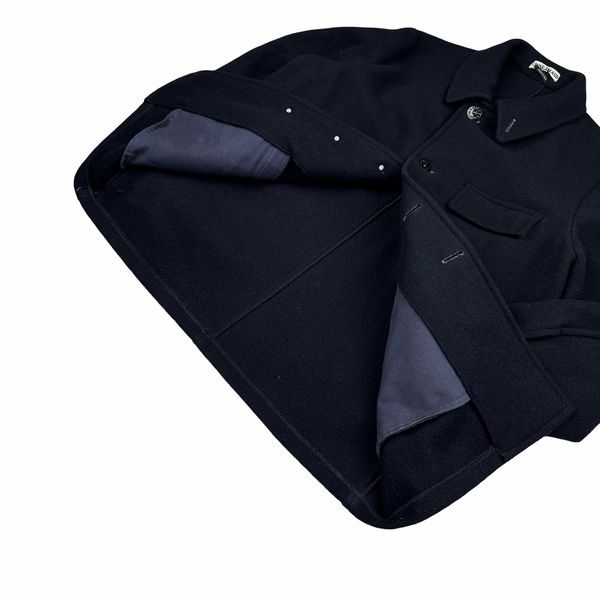 Stone Island 2003 Vintage Wool Trench Coat Jacket - XL