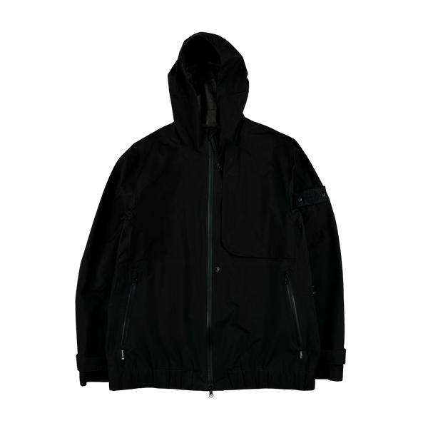 Stone Island 2020 Black Shadow Project Gore Tex Paclite Jacket - XXL