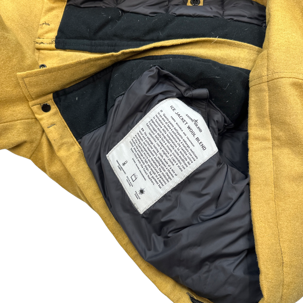 Stone Island 2014 Ice Wool Blend Down Jacket - XL