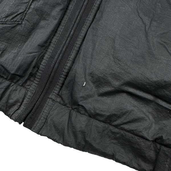 Stone Island 2009 Black Down Filled Puffer Jacket - Small