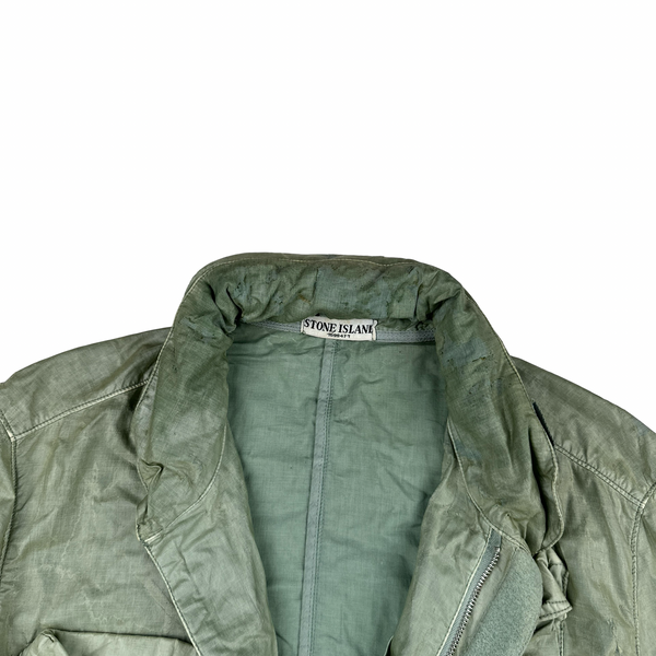Stone Island 2009 Pale Green Multipocket Raso Jacket - Large