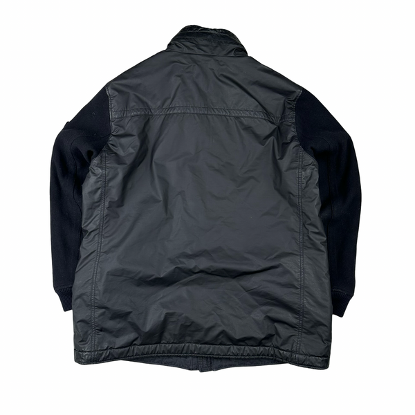 Stone Island 2013 Panno Tinto In Capo Piu Mussola Gommata MGP Ghost Jacket - 3XL