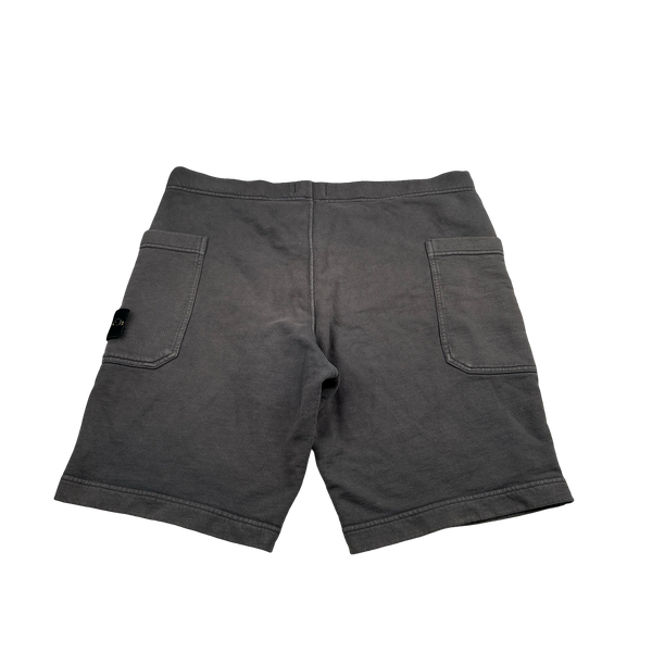 Stone Island 2015 Grey Thick Cotton Cargo Shorts - XXL