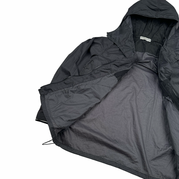 Stone Island Vintage AW2000 Mesh Badge Hooded Jacket - Large