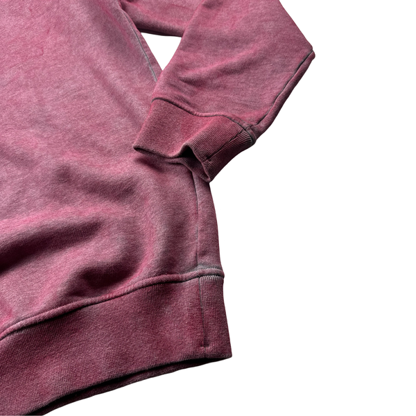 Stone Island 2020 Pink Dust Treatment Crewneck - XL
