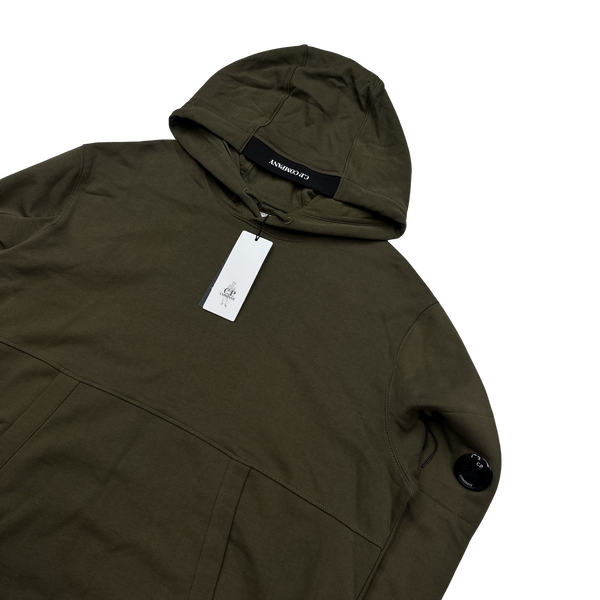 CP Company Khaki Lens Viewer Hoodie - XXL