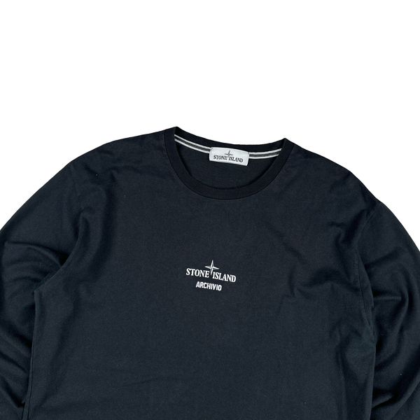 Stone Island 2019 Jock-23 Archivo Long Sleeve T Shirt - Large