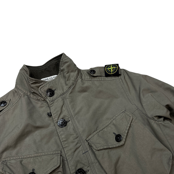 Stone Island David TC Microfibre Multipocket Jacket - Large