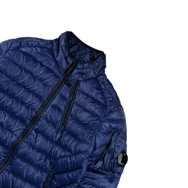 CP Company Blue Lens Viewer Puffer Jacket - Small