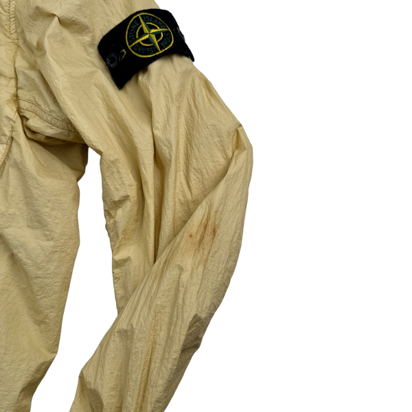 Stone Island 2013 Yellow Membrana TC Hooded Jacket - Medium