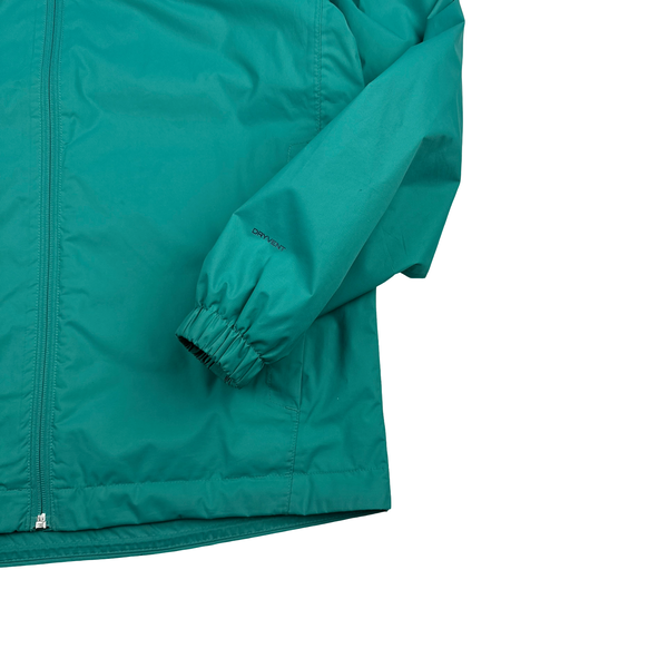 North Face Turquoise Dryvent Waterproof Jacket - Medium