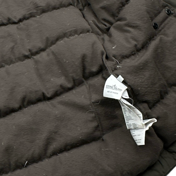 Stone Island 2013 Khaki Micro Reps Down Filled Winter Jacket - Medium