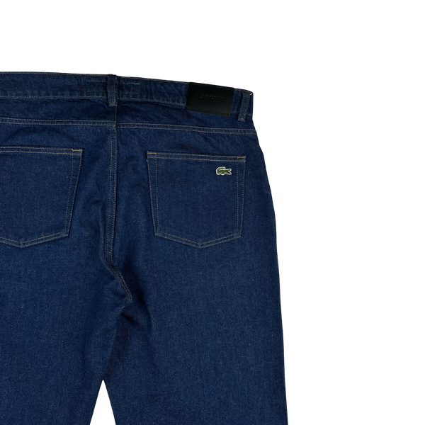 Lacoste Dark Wash Regular Fit Denim Jeans - 34"