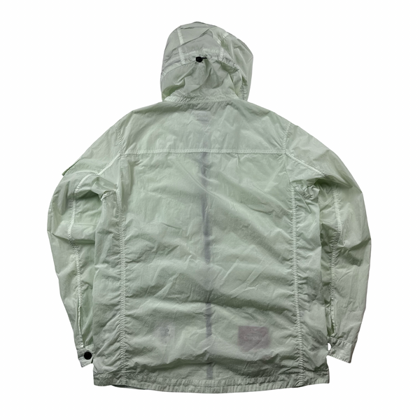 C.P. COMPANY グリーン　L CP Company Light Green Chrome Lens Viewer Jacket - Large