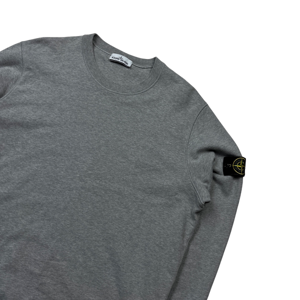 Stone Island 2021 Grey Cotton Crewneck - XXL