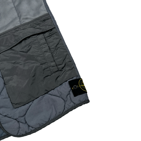 Stone Island 2021 Modified Panama 6/3 HT Nylon Primaloft TC Gilet - Medium