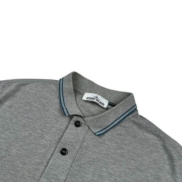 Stone Island 2018 Grey Polo Shirt - XL