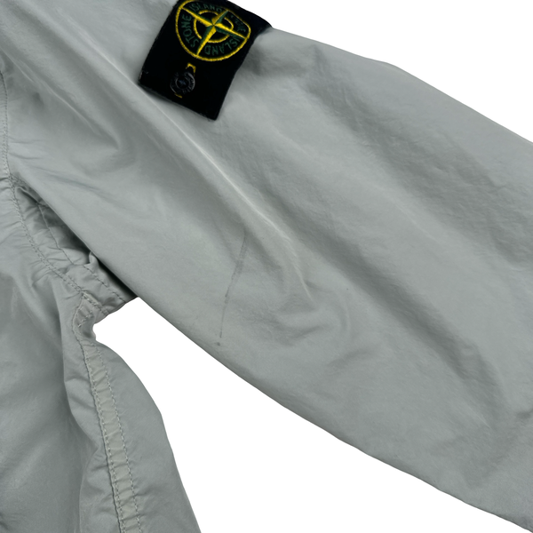 Stone Island 2017 Ice Blue David Tela Light TC Field Jacket - Large