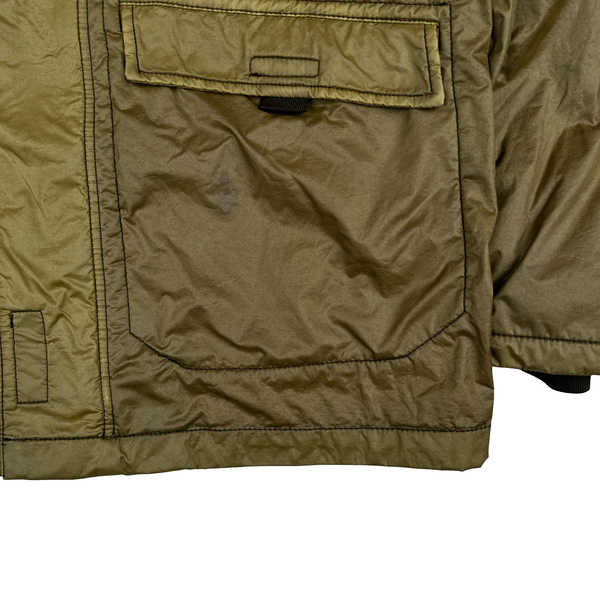Stone Island 2018 Brown Lamy Flock Multipocket Jacket - Medium