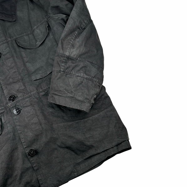 Stone Island 2004 Vintage Lino Flax Nylon Blend Jacket - XL