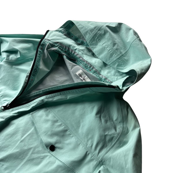 Stone Island 2021 Mint Jacquard Marina 3L Jacket - Medium