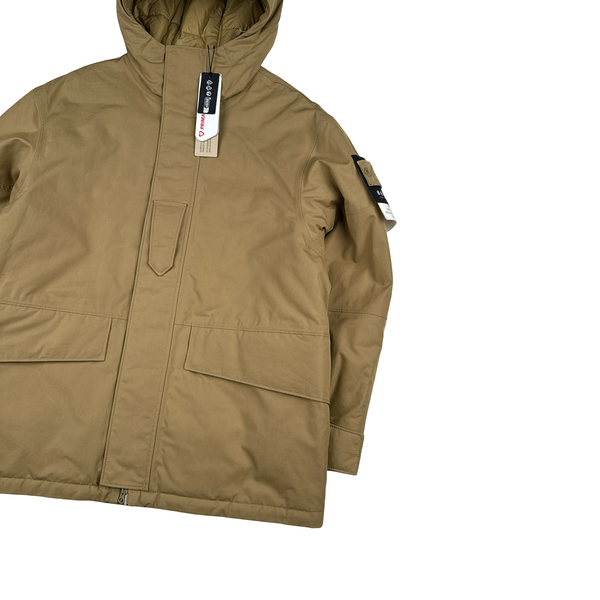 Stone Island 2023 Brown O Ventile Primaloft Ghost Piece Jacket - Large - XL