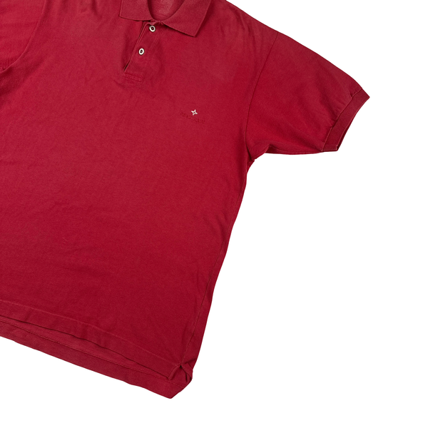 Stone Island 80's Marina Compass Vintage Cotton Polo Shirt - XL