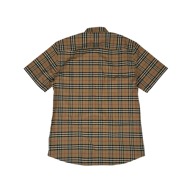 Burberry Nova Check Button Up Shirt - Medium