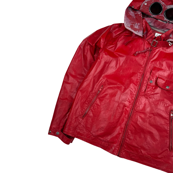 CP Company 2008 RARE Archive Hand Painted Mille Miglia Goggle Jacket - XXL