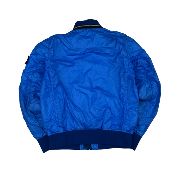 Stone Island 2009 Blue Tyveck Mesh Lined Jacket - Medium