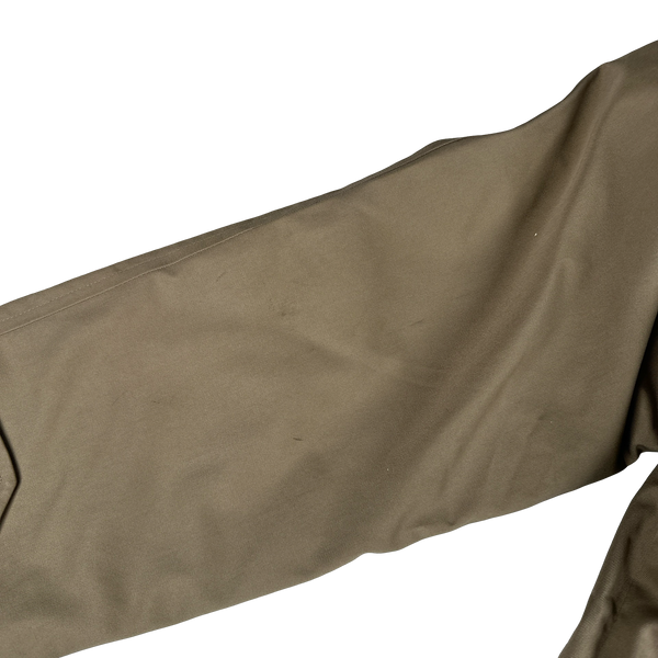 Burberry Nova Check Lined Tan Long Trench Coat - Large