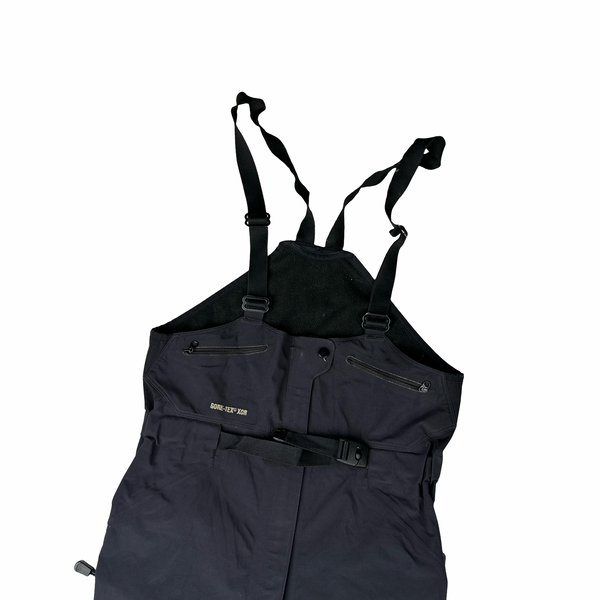 Arcteryx Black Goretex Full Leg Zip Ski Overalls - Small