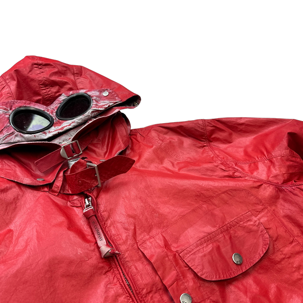 CP Company 2008 RARE Hand Painted Mille Miglia Goggle Jacket - XL