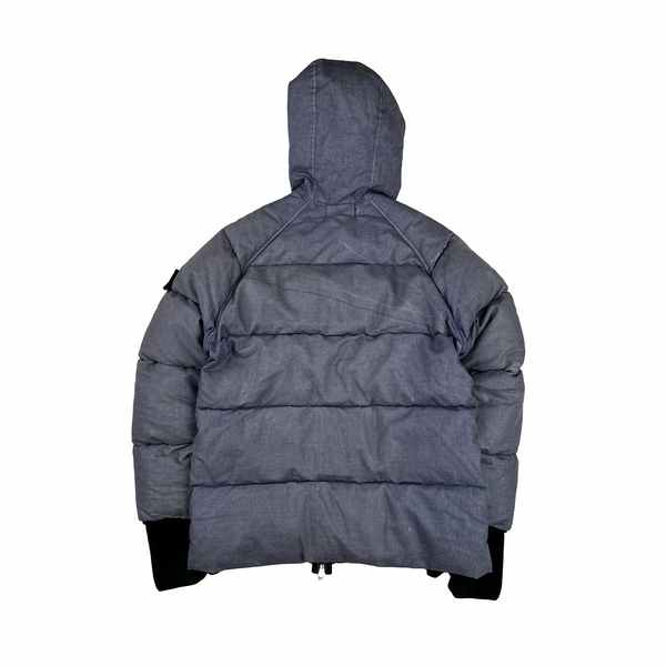 Stone island lino resinato down deals