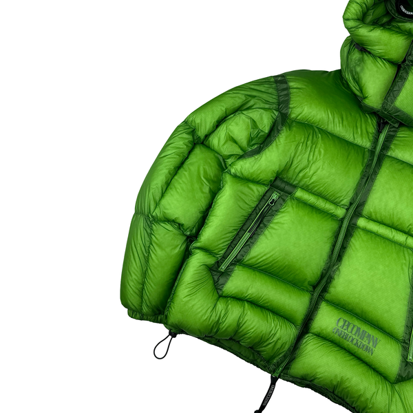 CP Company x One Block Down Green D D Shell Puffer Jacket - Small